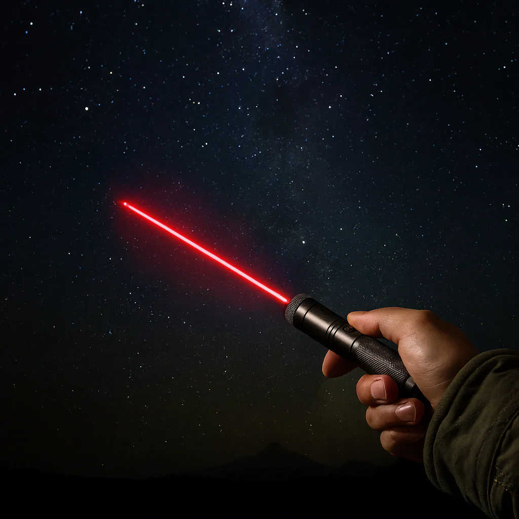 Rechargeable Laser Pointer Torch