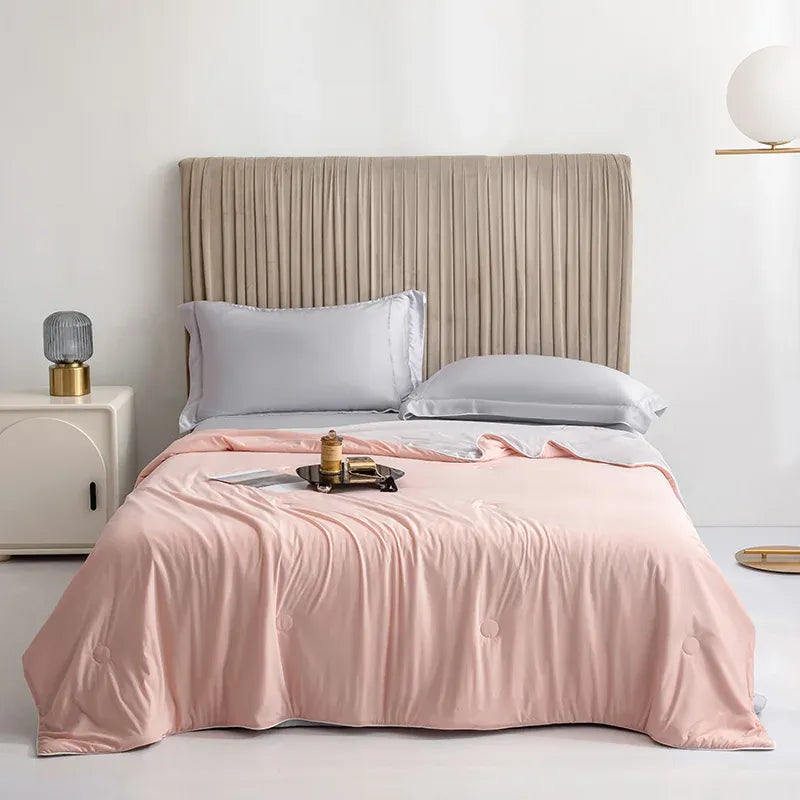 Cooling Ice Silk Summer Blanket