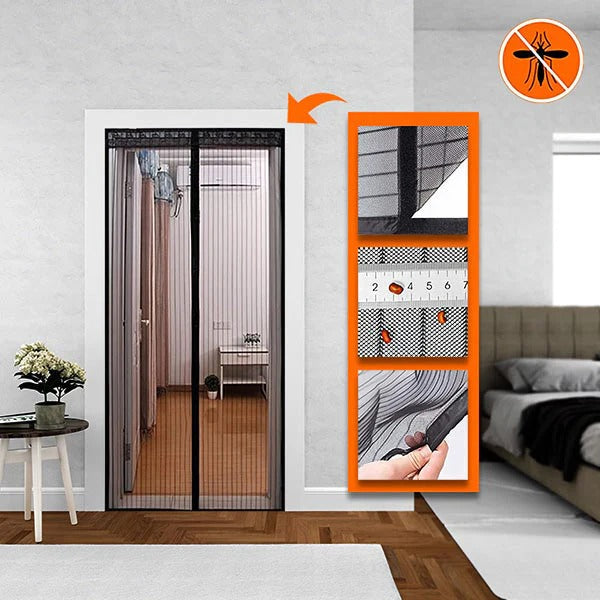Magnetic Insect Screen Door Net