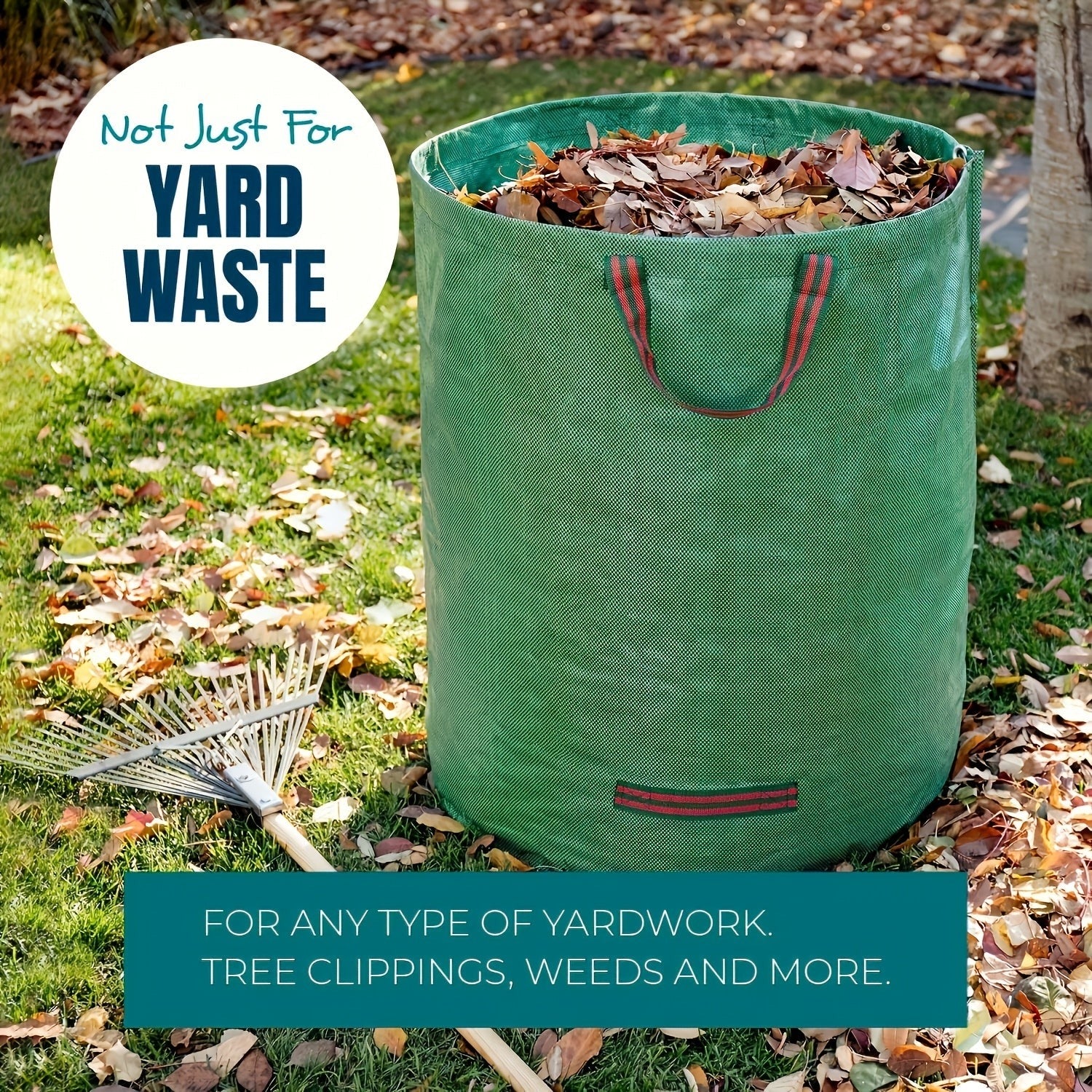 Large Foldable Garden Waste Bag