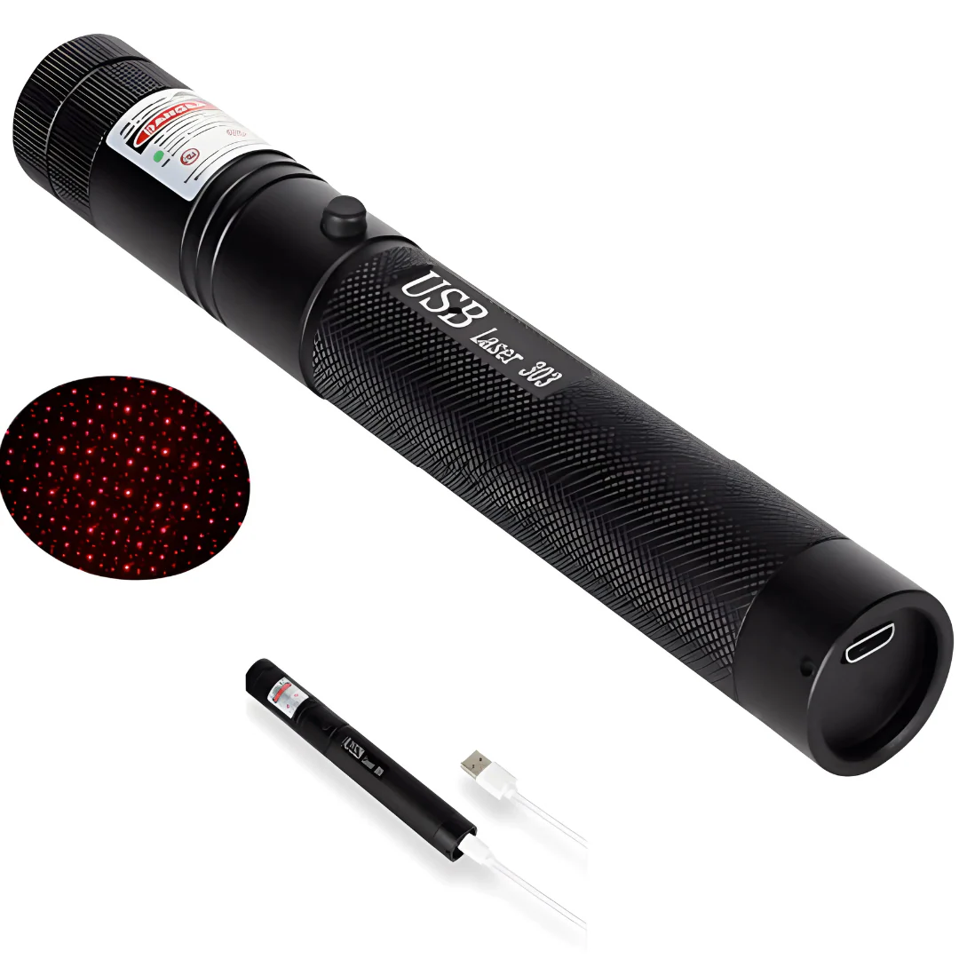 Rechargeable Laser Pointer Torch