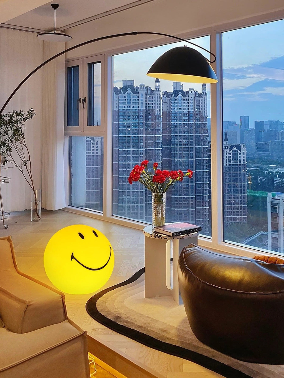 Cheerful Glow Night Light for Kids — Dimmable LED Yellow Lamp
