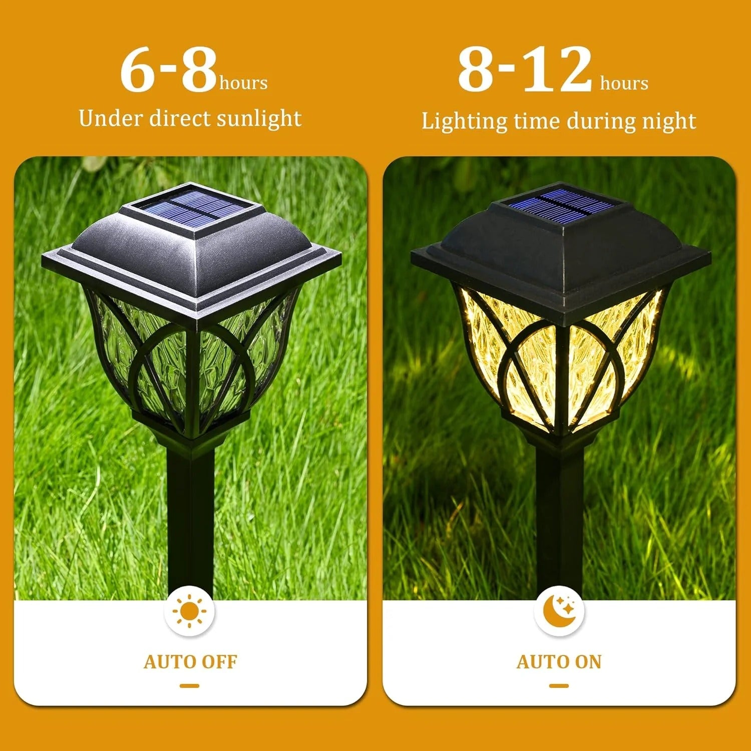 Solar LED Garden Lights (6-Pack)