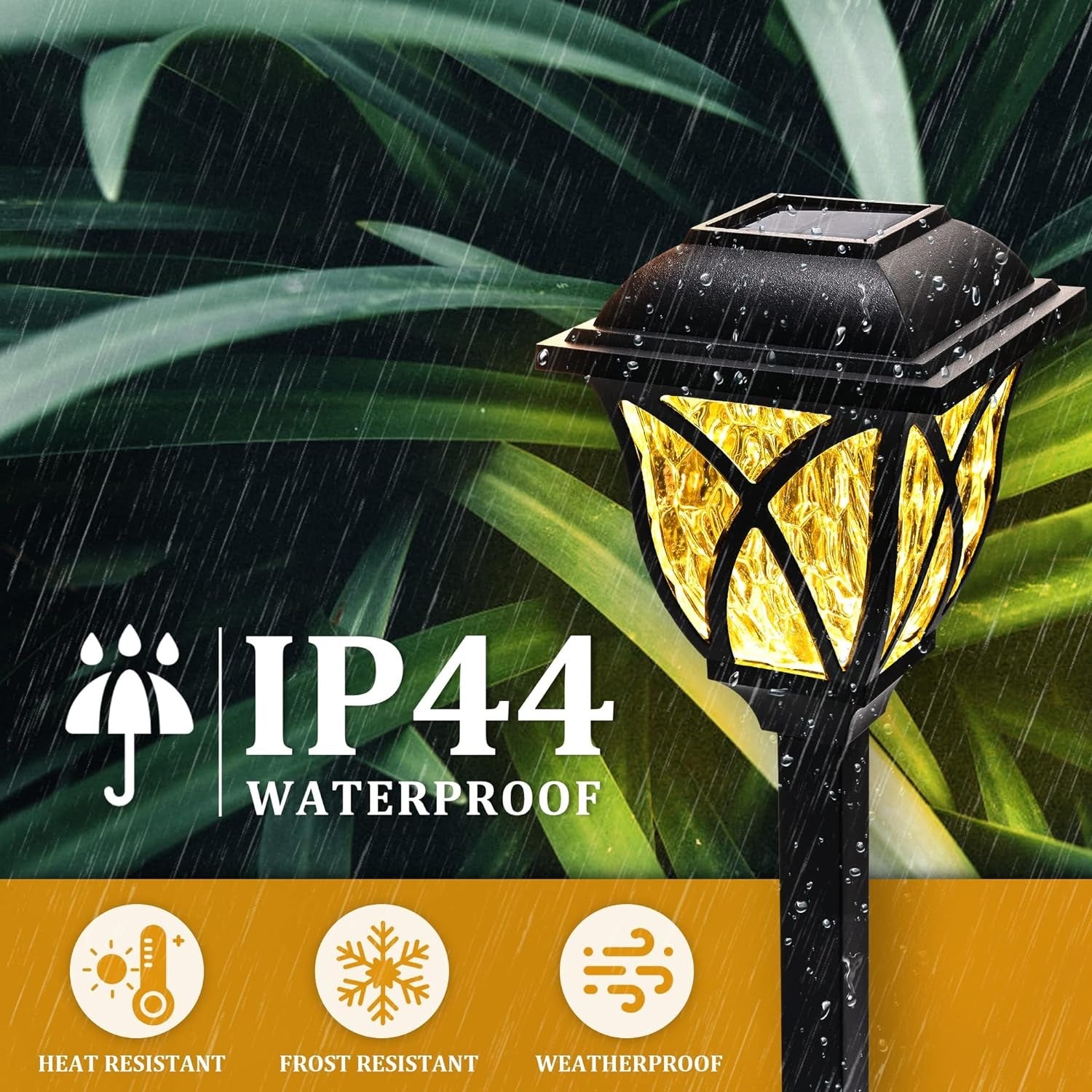 Solar LED Garden Lights (6-Pack)