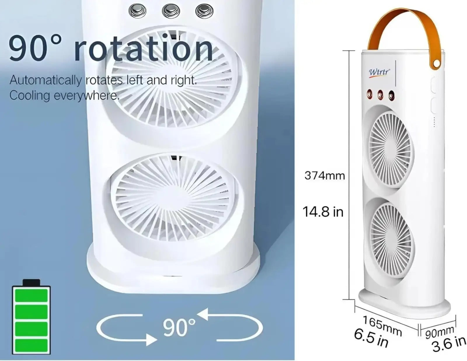 4-in-1 Evaporative Air Cooler