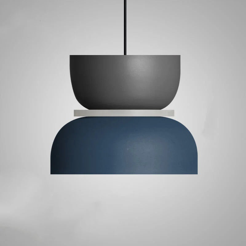 Nordic Colorful Macaron Metal Pendant Light for Living Room