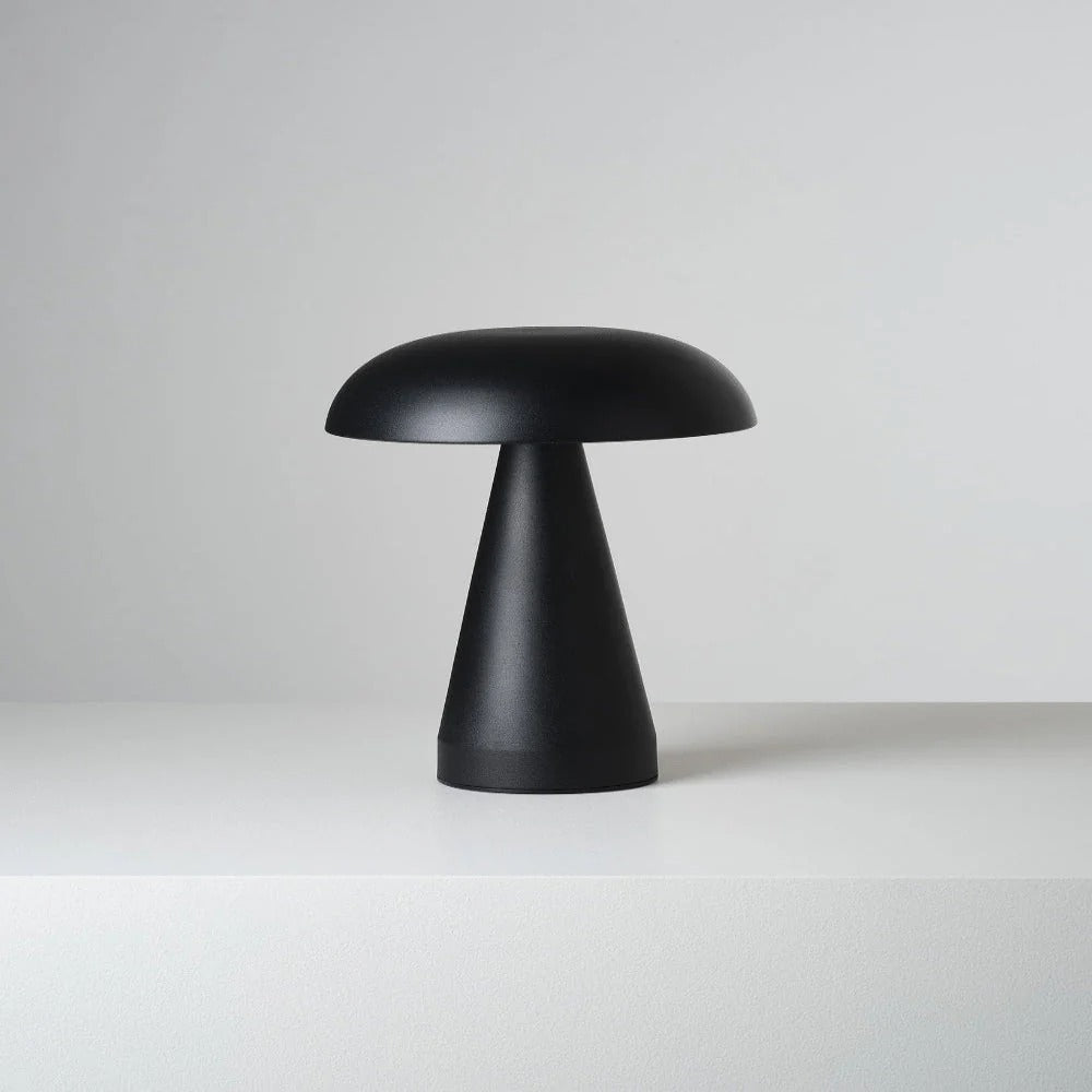 Vintage Mushroom Metal Table Lamp for Bedside and Desk