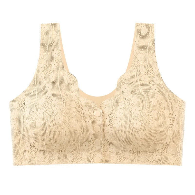Front-Closure Wireless Comfort Bra