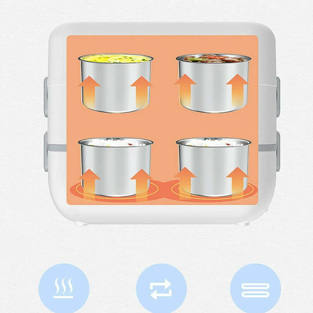Electric Lunchbox with Heating 2L