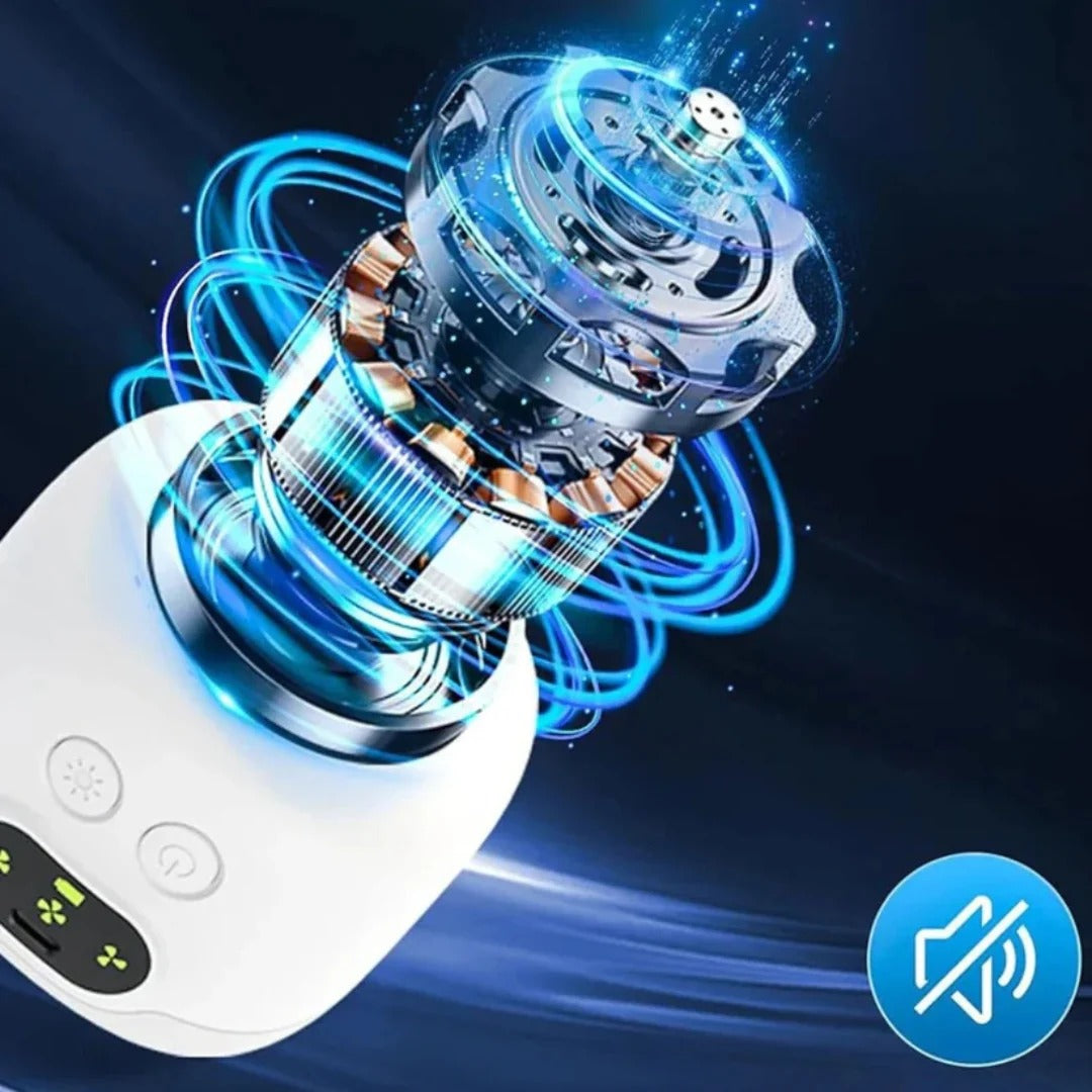 Portable Fan with LED and Remote
