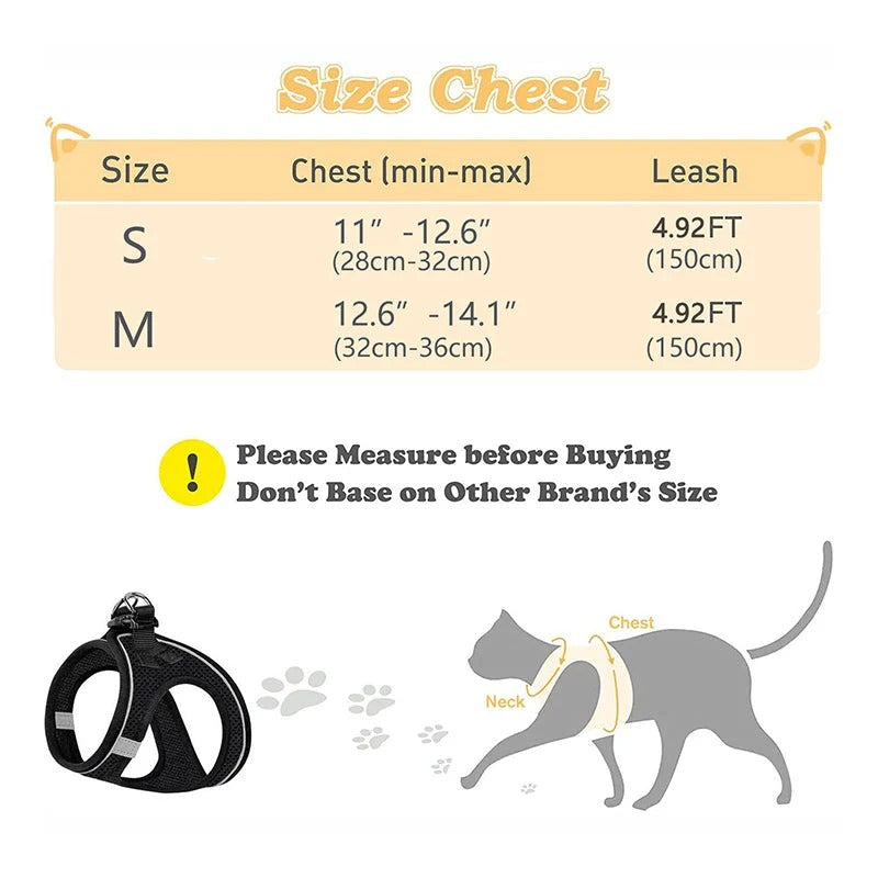 Breathable Reflective Pet Harness