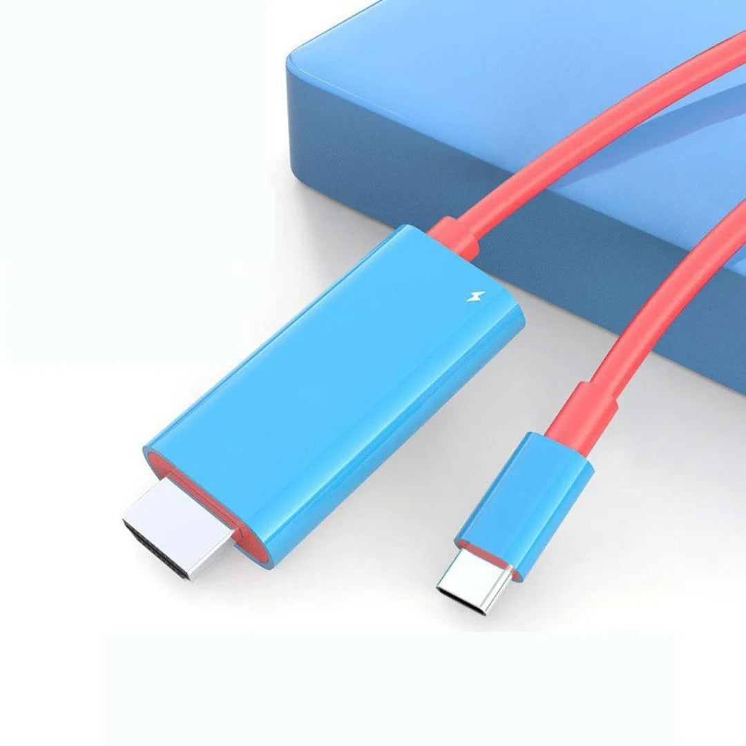 USB-C to HDMI Cable with PD Fast Charging