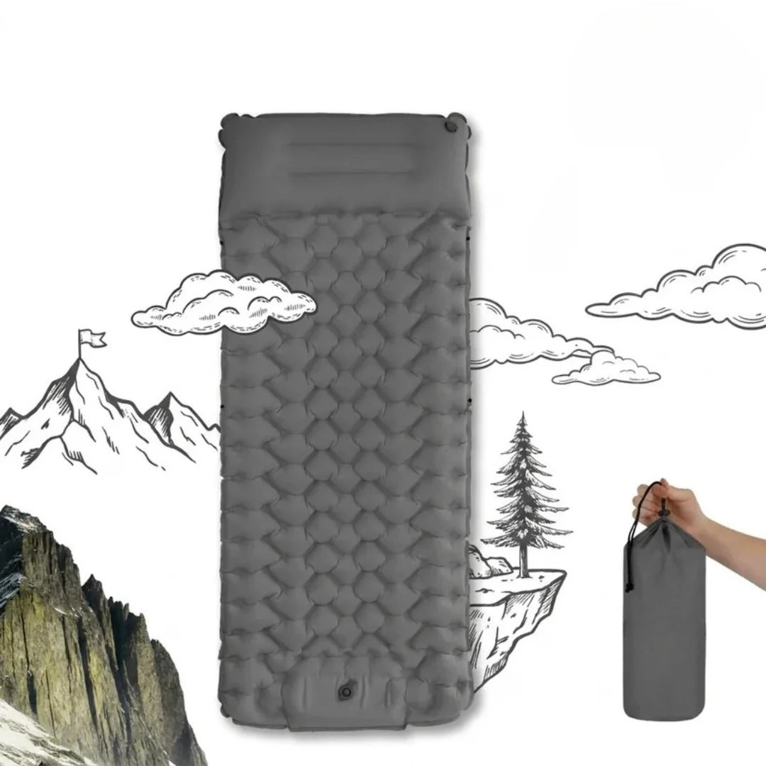 Inflatable Camping Mattress with Foot Pump