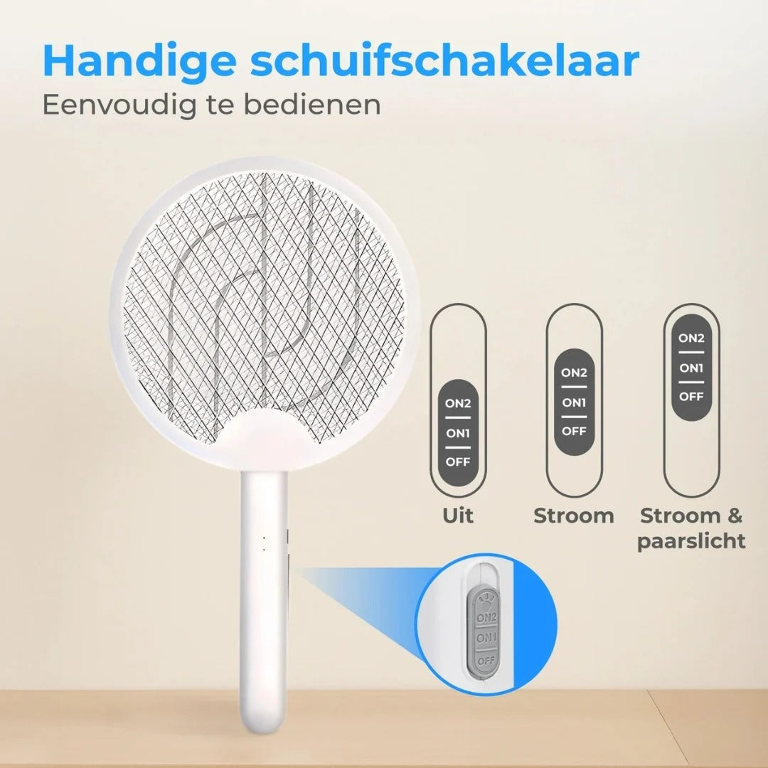 Electric Fly Swatter with UV Lamp