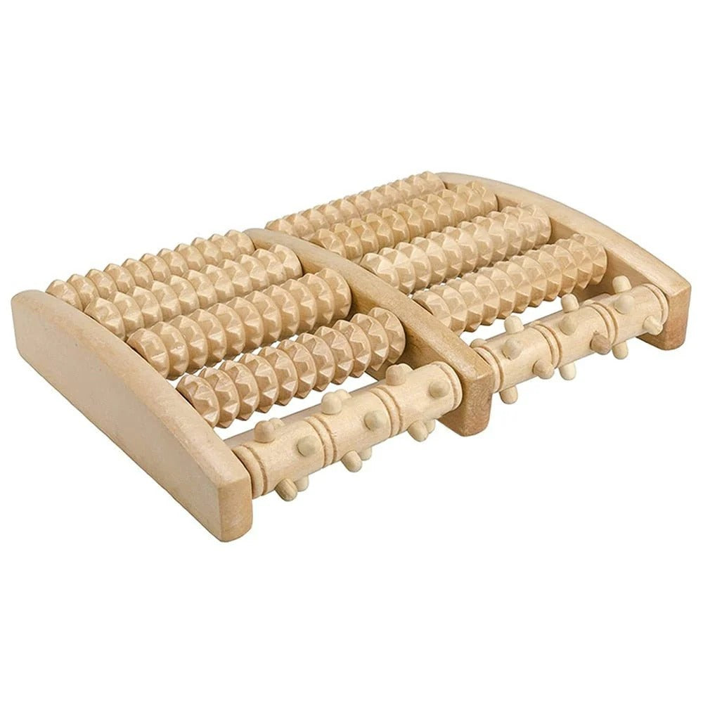 Wooden Foot Massage Roller