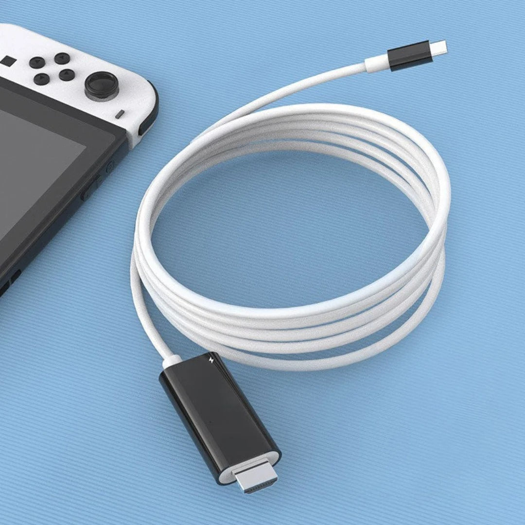 USB-C to HDMI Cable with PD Fast Charging