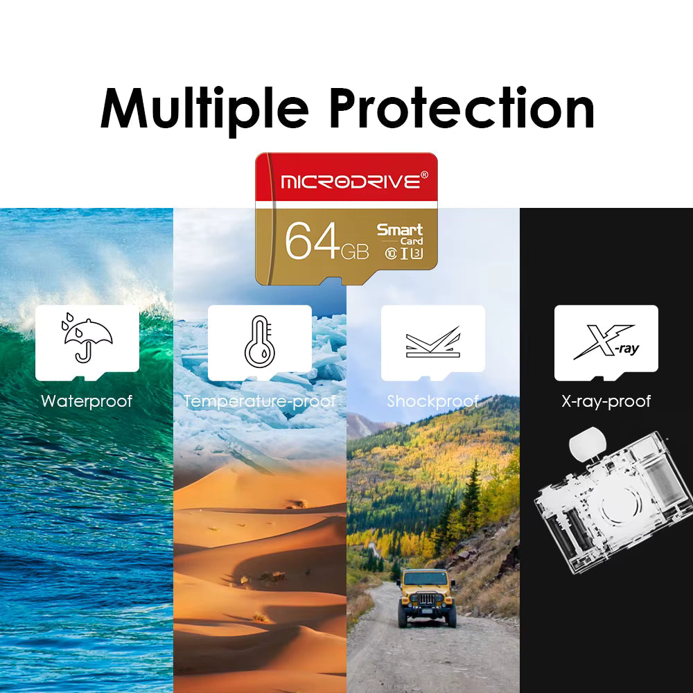 MicroSD Memory Card Class 10 UHS-I U3