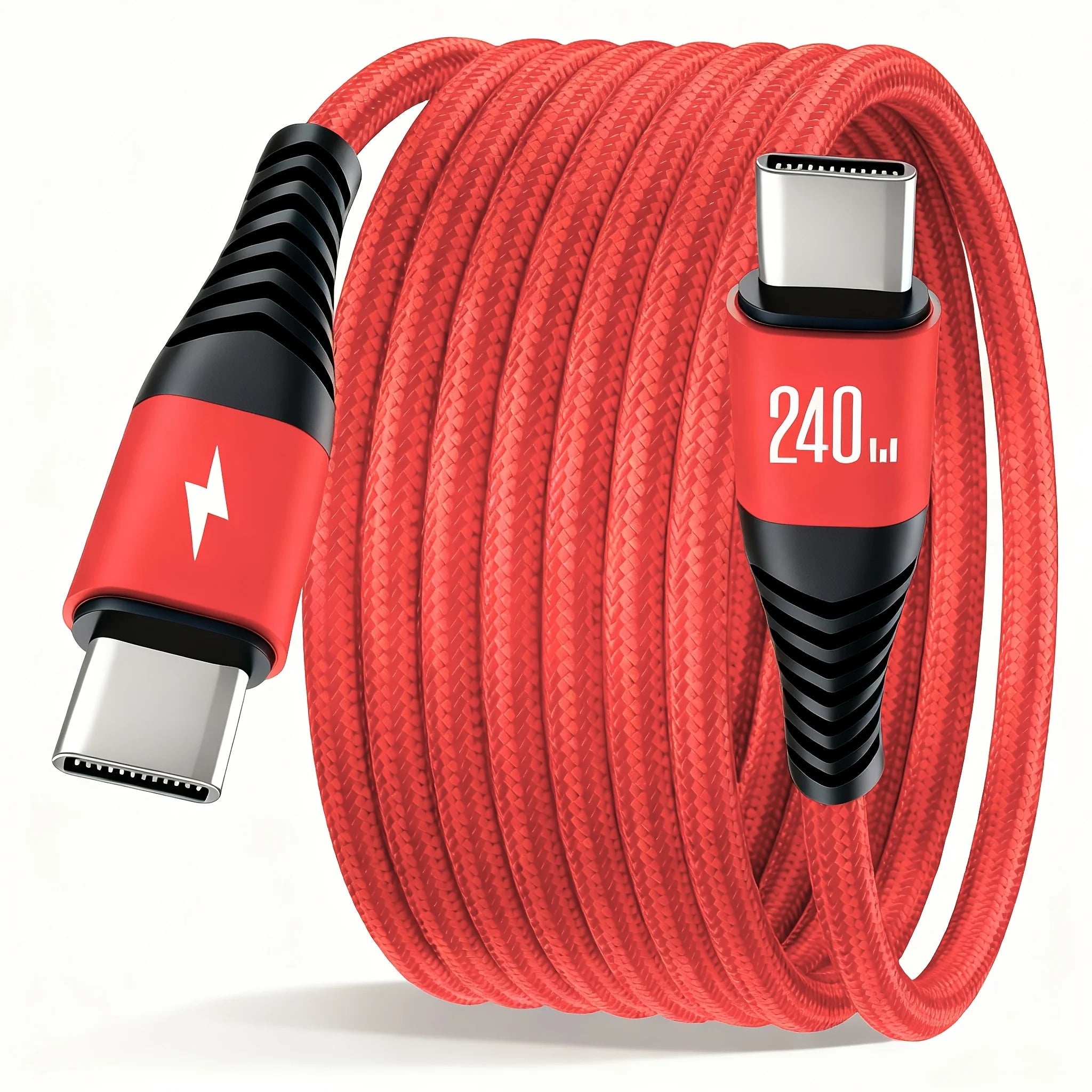 240W Braided USB-C to USB-C Cable