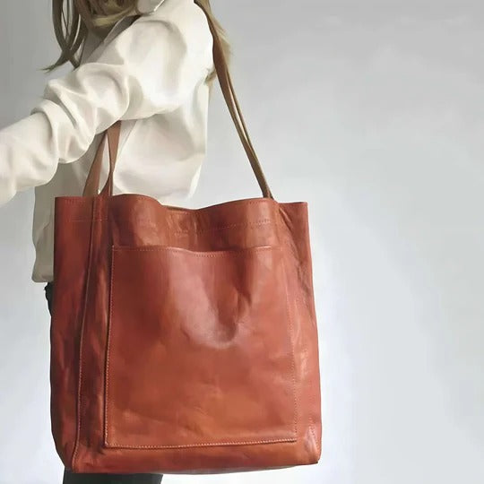 Vintage Style Everyday Tote Handbag