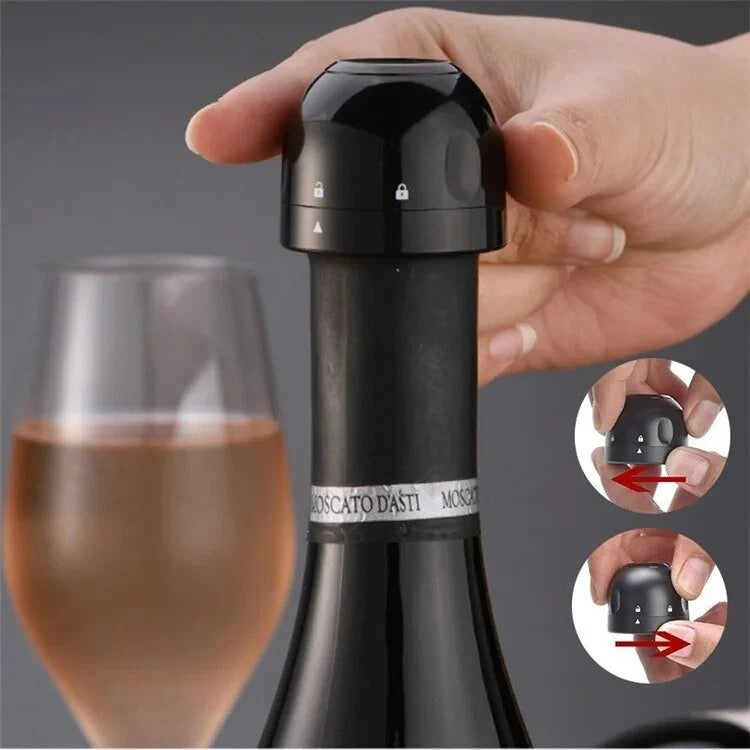Vinocap Wine Bottle Stoppers (3-Pack)