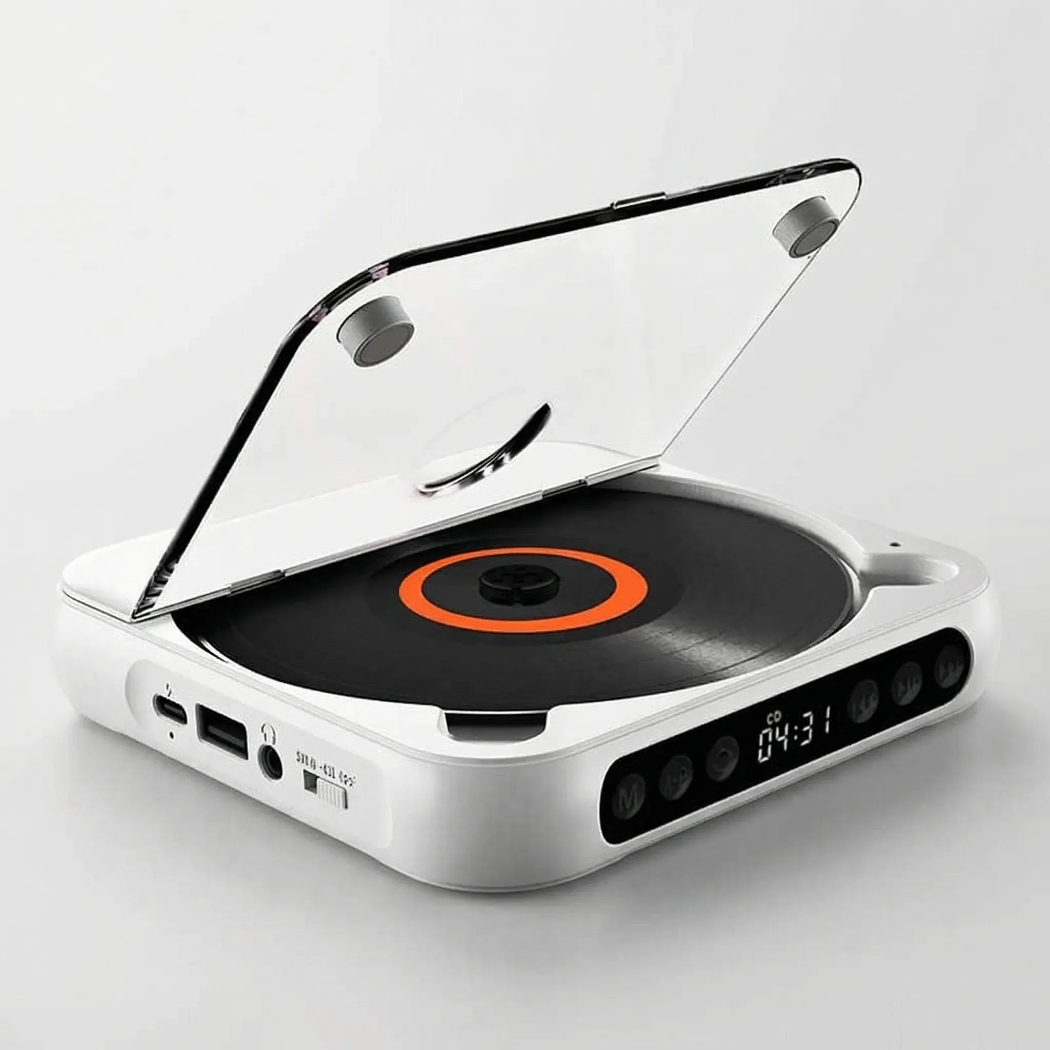 Compact Portable CD Player with Bluetooth