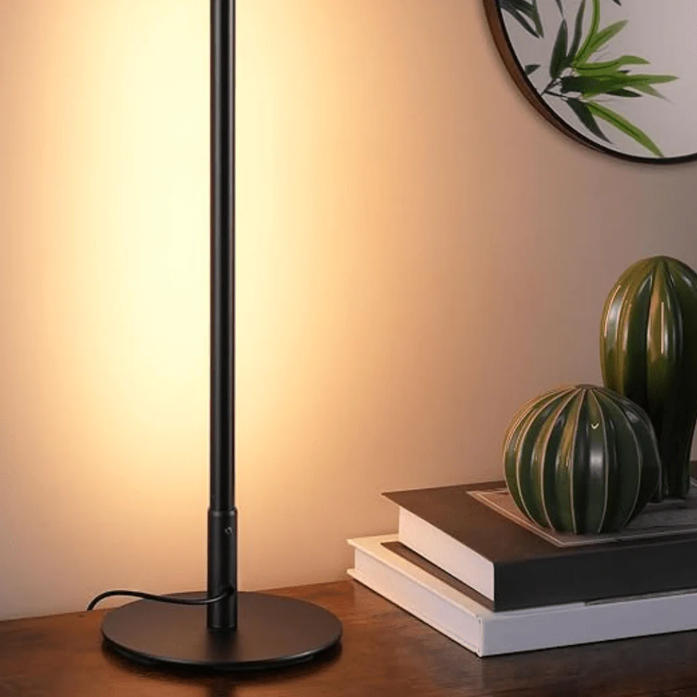 Dimmable Amber LED Table Lamp