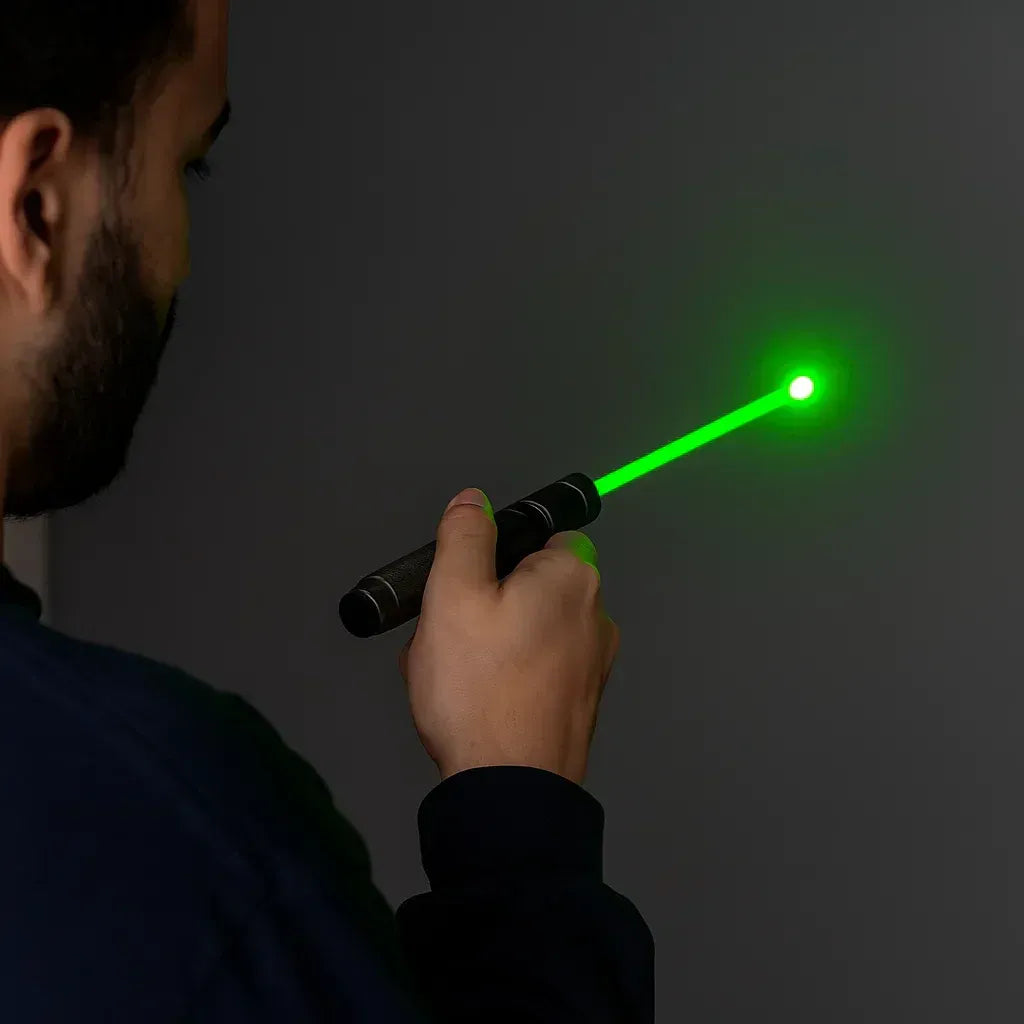 Rechargeable Laser Pointer Torch