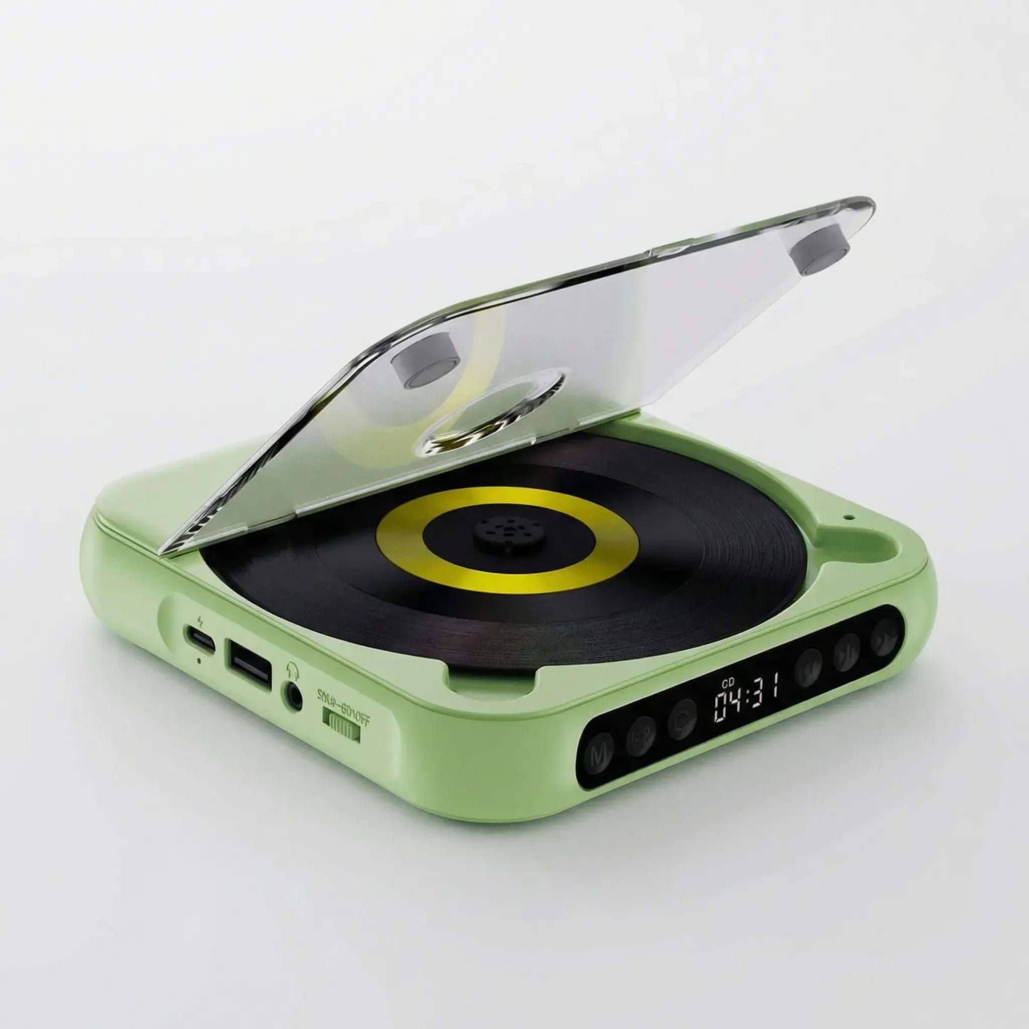 Compact Portable CD Player with Bluetooth