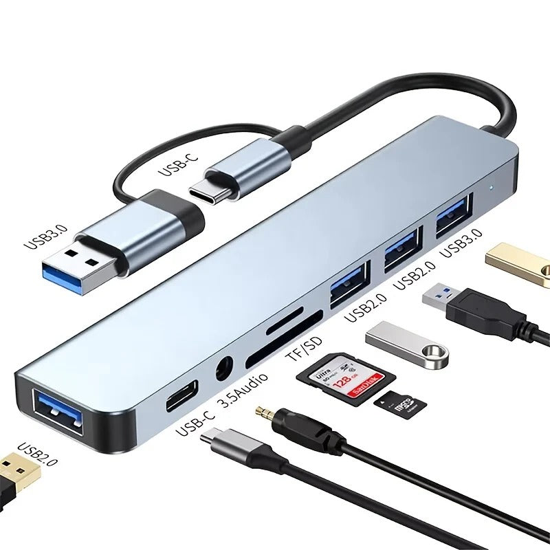 8-Port USB-C Multiport Hub