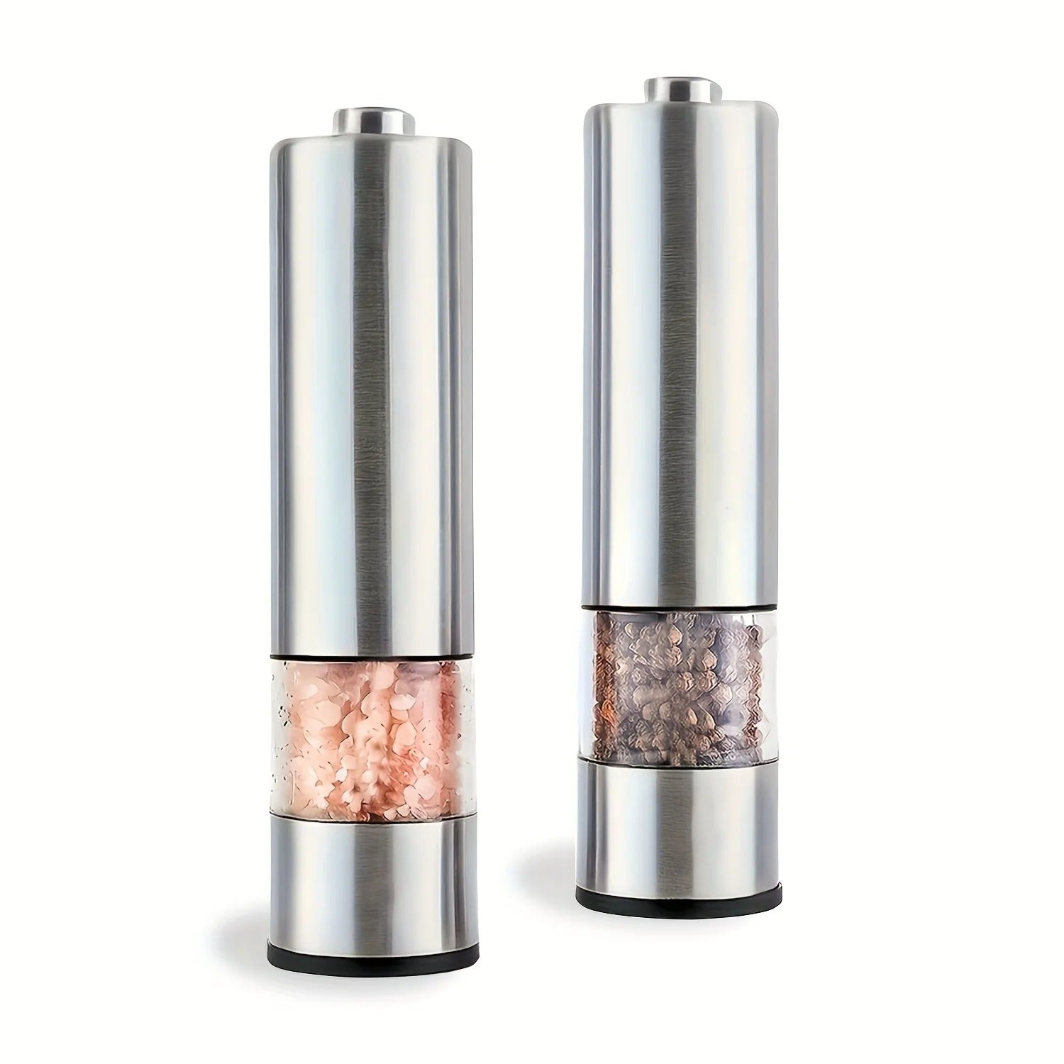 Electric Salt and Pepper Grinder Set