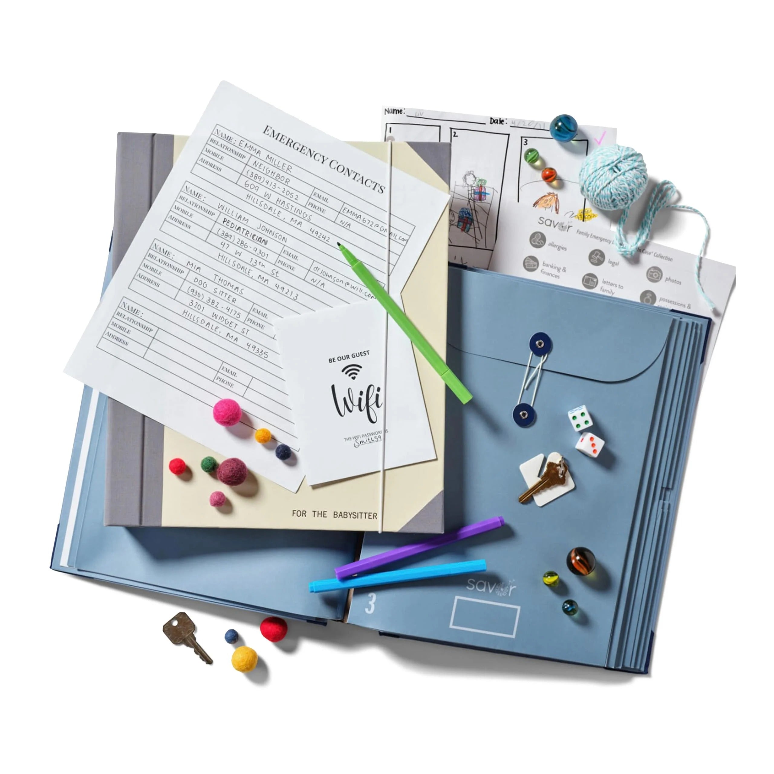 "If I Die" Important Documents Binder