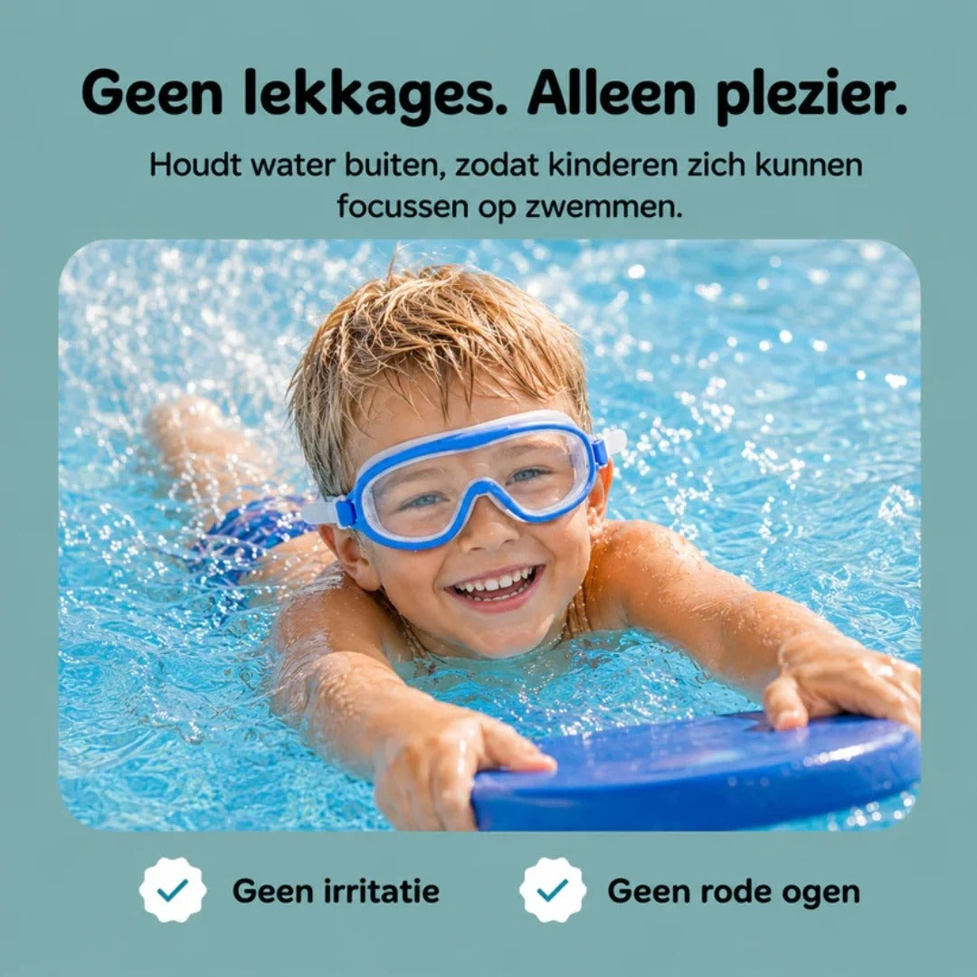 Kids' Swimming Goggles with Click System