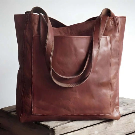 Vintage Style Everyday Tote Handbag