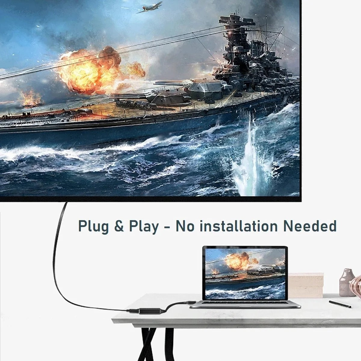 USB-C to HDMI Adapter 4K 60Hz