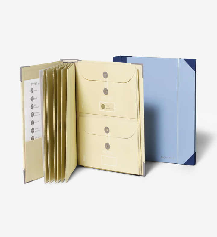 "If I Die" Important Documents Binder