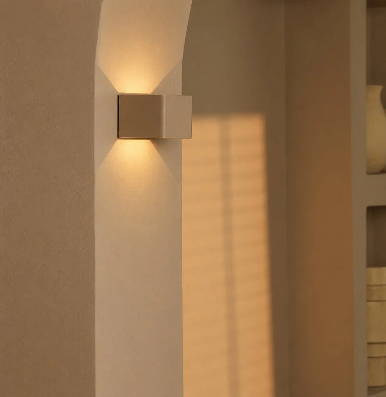 Olive Green Metal Cordless Wall Lamp with Motion Sensor and Remote