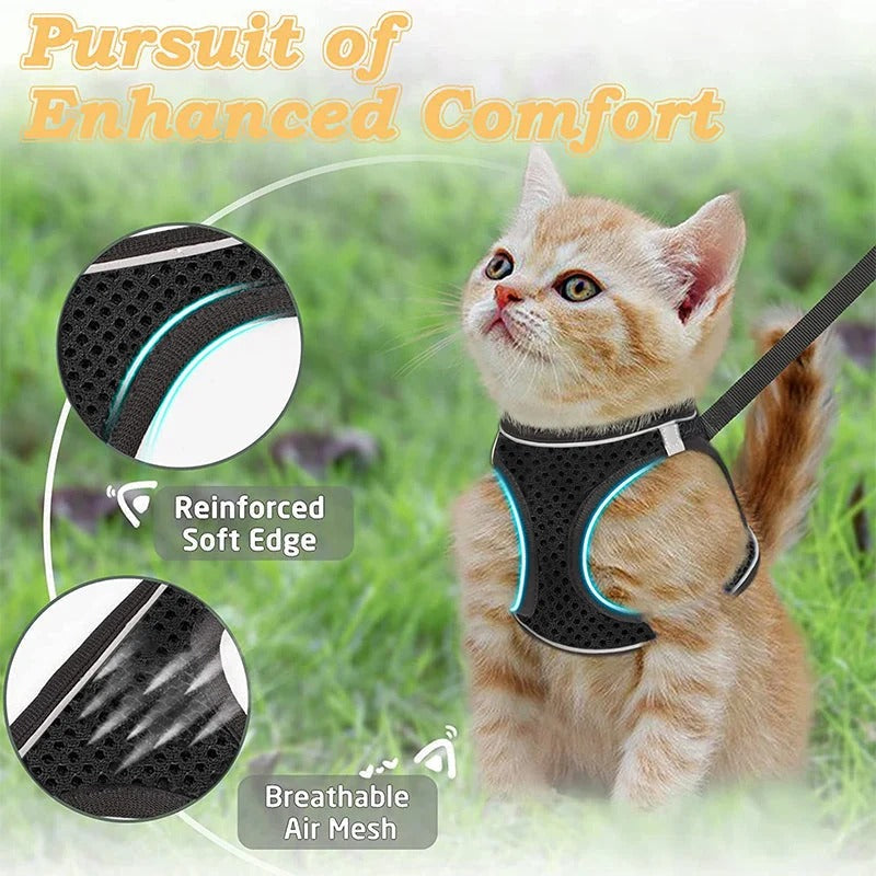 Breathable Reflective Pet Harness