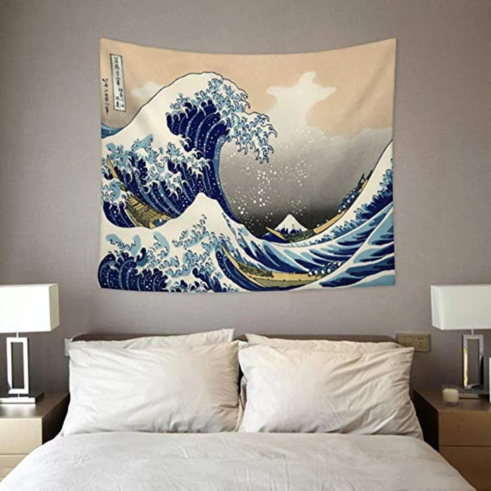 Great Wave off Kanagawa Tapestry