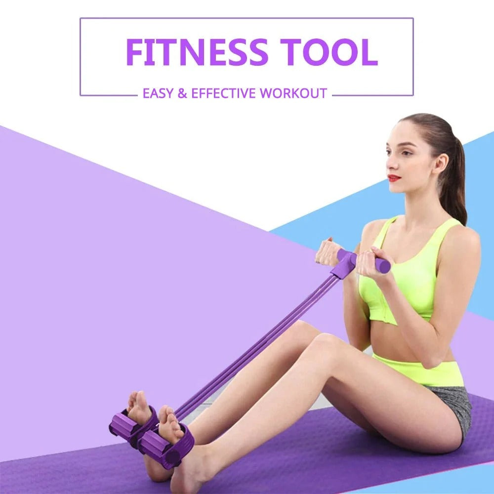 Resistance Band with Pedal