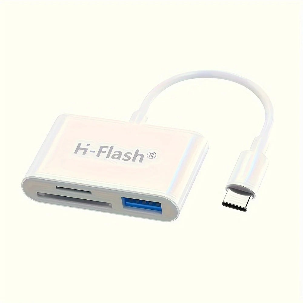 3-in-1 USB-C Card Reader