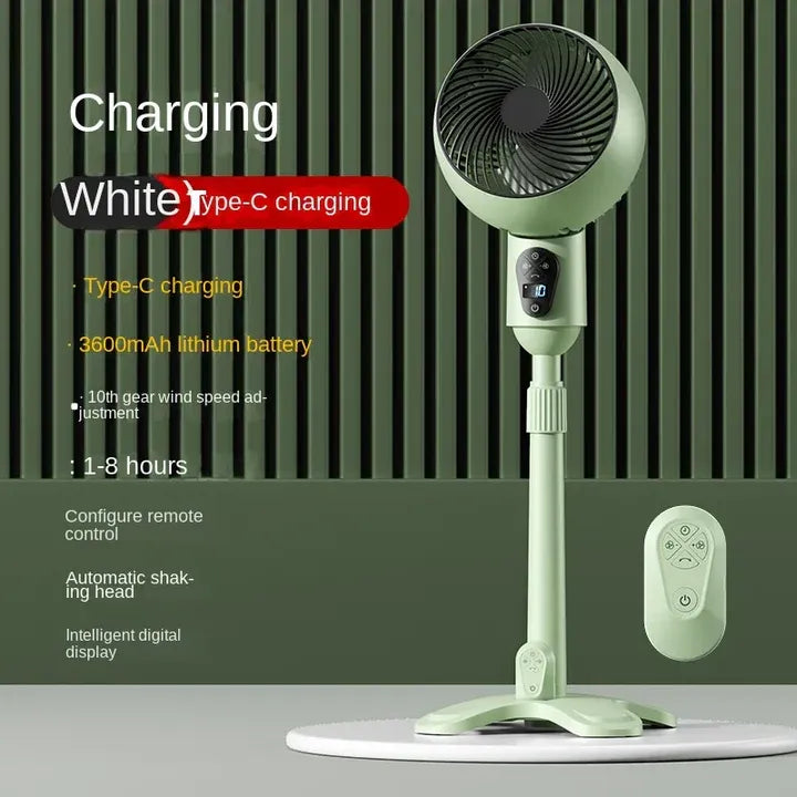Adjustable Pedestal Fan with Remote Control