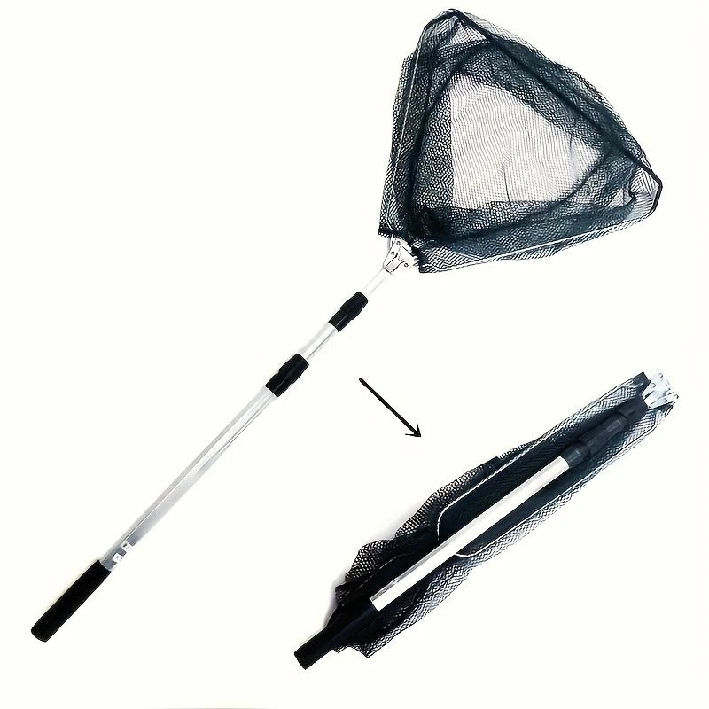 Extendable Fishing Landing Net with Storage Bag