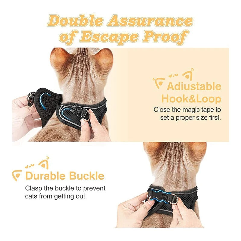 Breathable Reflective Pet Harness