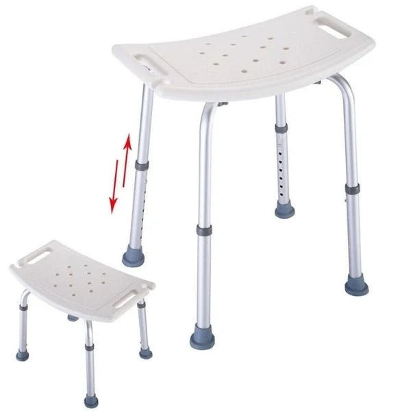 Foldable Shower Chair with Suction Feet