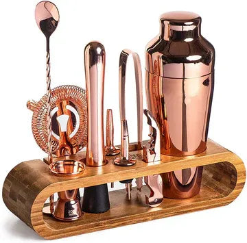 10-Piece Stainless Steel Cocktail Bar Kit