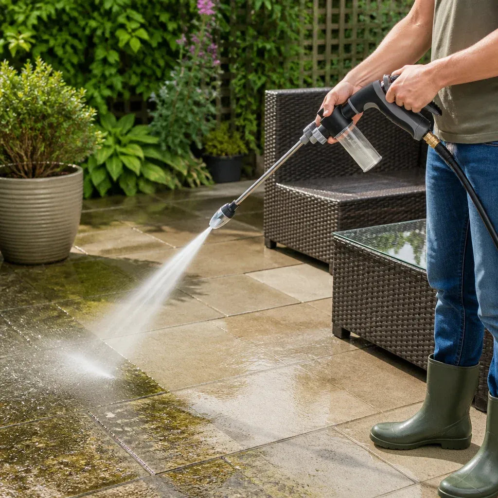High-Pressure Garden Hose Nozzle Gun