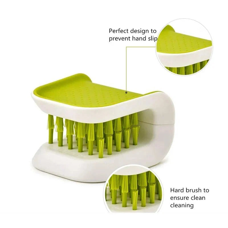 U-Shaped Utensil Cleaning Brush (2-Pack)