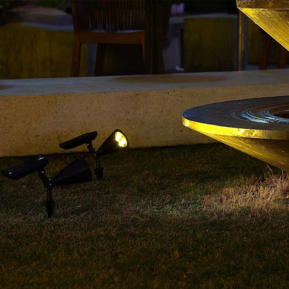 Solar Garden Spotlight (Set of 2)