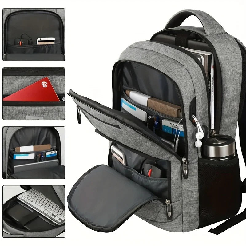 Commuter Laptop Backpack with USB Port