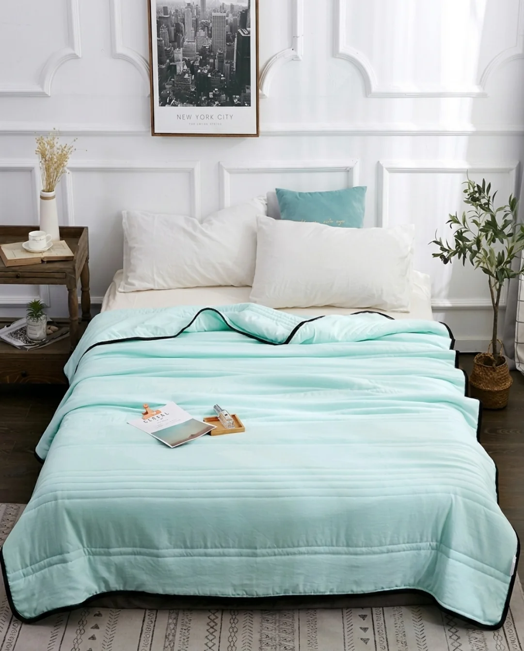 Cooling Bamboo Summer Blanket